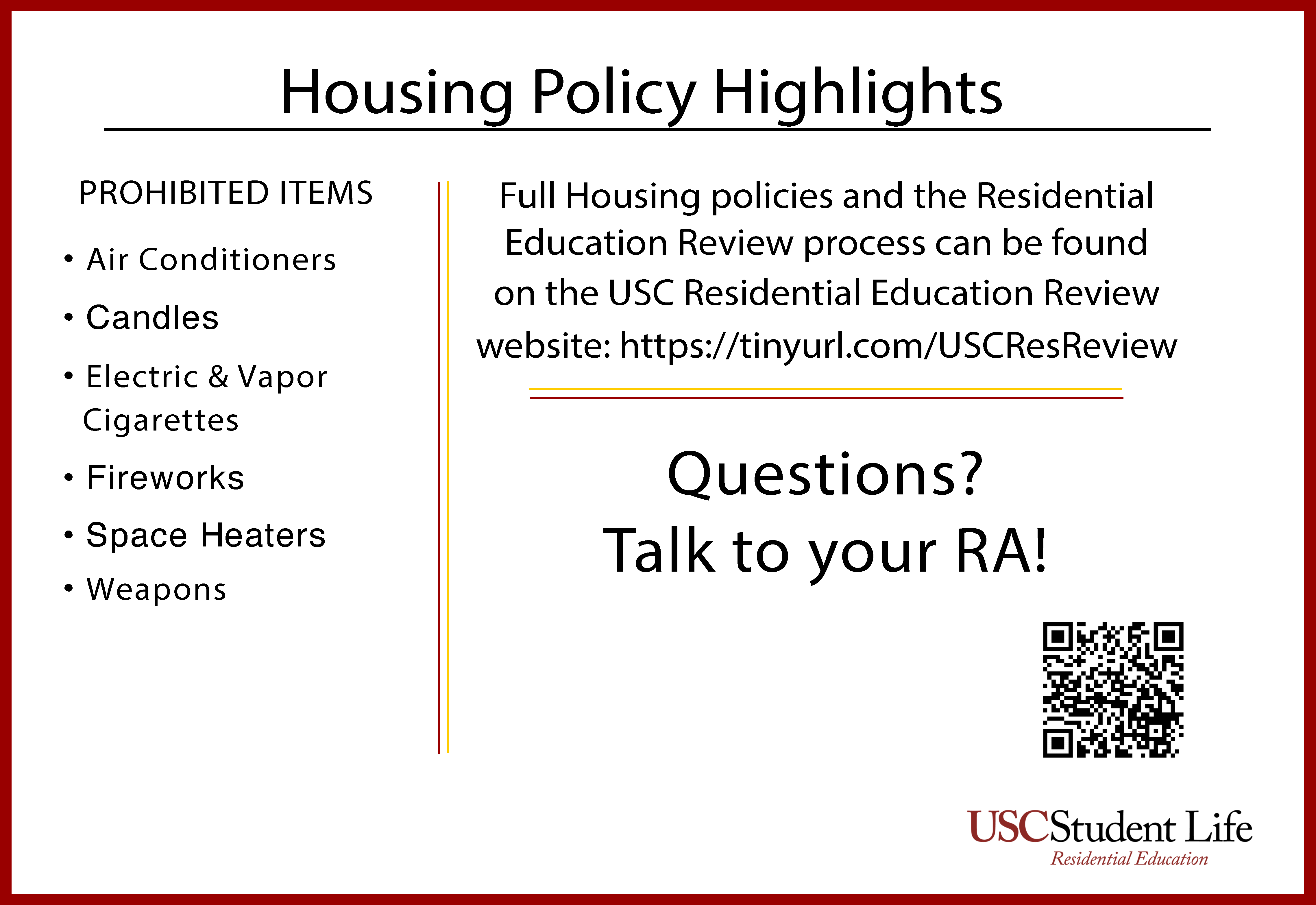 Housing Policy Highlights Continued
